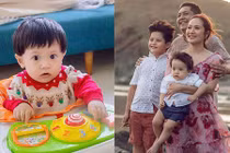 Biểu cảm đáng yêu của con trai Thanh Thúy, nghe tên đã thấy rộn ràng Tết 