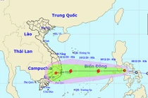 Áp thấp nhiệt đới mới khả năng mạnh lên thành bão