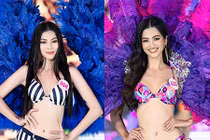 Mãn nhãn màn trình diễn bikini của top 35 Hoa hậu Việt Nam 2020
