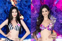 Mãn nhãn màn trình diễn bikini của top 35 Hoa hậu Việt Nam 2020