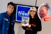 Lộ mặt quý tử mới sinh của Kỳ Hân - Mạc Hồng Quân