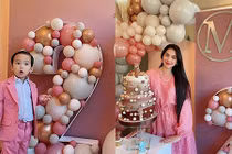 Tiệc sinh nhật hoành tráng của con trai Phạm Hương ở Mỹ