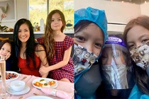 Hồng Nhung đưa con về nước sau 5 tháng mắc kẹt ở Mỹ