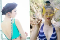 Ảnh gợi cảm hiếm hoi của hoa hậu ngoan hiền nhất Vbiz đã đính hôn