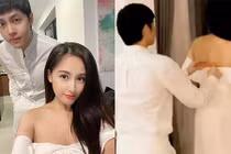 Noo Phước Thịnh kéo váy cho Mai Phương Thúy... còn tình tứ thế nào? 