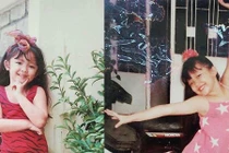 Hình ảnh ngây thơ của Tóc Tiên trước khi lột xác thành quý cô gợi cảm