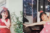 Hình ảnh ngây thơ của Tóc Tiên trước khi lột xác thành quý cô gợi cảm