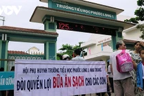 Khánh Hòa làm rõ việc học sinh tiểu học bị bớt xén suất ăn