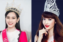 Đọ tài sắc 2 cô gái quê trùng tên Hà đăng quang hoa hậu