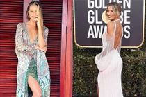 Vẻ gợi cảm của nữ phóng viên bị đồn hẹn hò Brad Pitt