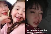Elly Trần khóc đỏ mắt, thức trắng 3 đêm, rộ nghi vấn tình cảm trục trặc