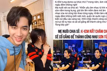 Mẹ nuôi K-ICM nói gì khi bị đồn so sánh con trai với Sơn Tùng M-TP?