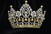 Soi vương miện bằng vàng dành cho tân Hoa hậu Việt Nam