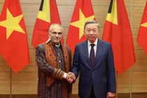 Chủ tịch nước Tô Lâm chủ trì chiêu đãi trọng thể Tổng thống Timor Leste