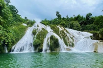 Thác nước 3 tầng - điểm du lịch hút khách ở Tuyên Quang