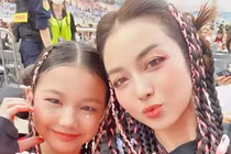 Ở tuổi 11, con gái Jennifer Phạm đã lộ nhan sắc được thừa hưởng từ mẹ