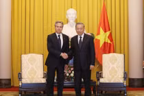 Chủ tịch nước Tô Lâm tiếp Ngoại trưởng Hoa Kỳ Antony Blinken