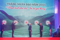 Chủ tịch Đỗ Văn Chiến dự Lễ phát động Tháng Nhân đạo cấp quốc gia năm 2025