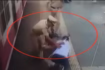 Video: Cảnh sát phản ứng nhanh như điện, cứu người đàn ông suýt bị tàu nghiền nát