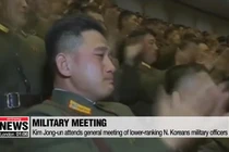 Video: Binh lính Triều Tiên rơi nước mắt trước lời chỉ dạy của Chủ tịch Kim