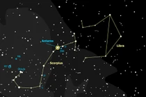 Quan sát chòm sao Bọ Cạp trong mùa hè
