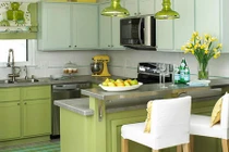 Phong thủy nhà bếp: Trang trí màu sắc sao cho phù hợp?