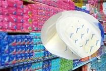 Phát hiện băng vệ sinh nhiễm xạ gây ung thư