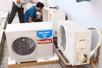 Chiêu xử lý cục ngoài điều hòa bốc hơi nước