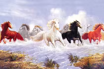 Phong thủy: Treo tranh “Mã đáo thành công” thế nào tài lộc?