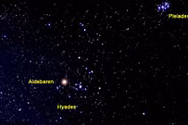 Có dễ dàng quan sát chòm sao Kim Ngưu?