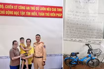 Hỗ trợ bé trai 5 tuổi đạp xe đi lạc về với gia đình