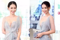 MC Quỳnh Chi tái xuất với nhan sắc rạng rỡ