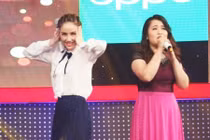 Bảo Thy "đứng hình" khi hát chung với giọng ca khủng