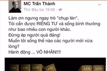 Trấn Thành bị ném đá khi “xù lông” với giới truyền thông