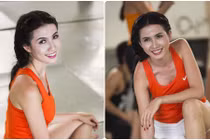 Người đẹp Phan Thị Mơ ra sức tập võ cho phim mới