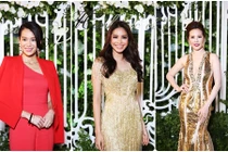 Ngôi sao TVB Hồ Hạnh Nhi tỏa sắc giữa dàn sao Việt