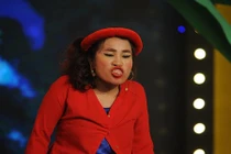 Lê Thị Dần gây choáng vì xấu trong "Đấu trường tiếu lâm"