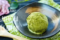 3 bước làm kem trà xanh ngon xuất sắc như người Nhật