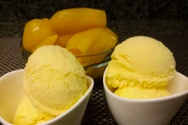 Thơm nức mũi kem chuối mít tươi vàng ươm