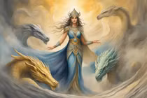 Sự thật đáng sợ về thần rắn Tiamat trong thần thoại Babylon