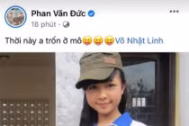Đăng ảnh ngố của vợ, Phan Văn Đức bị dọa cho ngủ ngoài