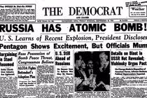 Nhà Trắng hoảng loạn thế nào khi Liên Xô có bom nguyên tử?