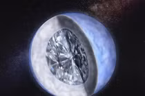 Thiên thể lạ được ví như “viên kim cương khổng lồ” giữa vũ trụ