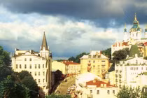 Vẻ tráng lệ của kiến trúc thành phố Kiev những năm 1980