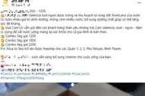 Sự thật cam Australia nhập khẩu bán siêu rẻ đầy vỉa hè đến chợ mạng 