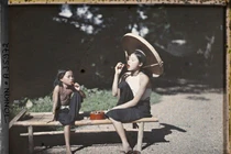 Ảnh màu siêu hiếm về phụ nữ Việt Nam đầu thế kỷ 20