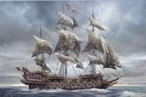 Bí ẩn con tàu ma bị nguyền rủa, lênh đênh suốt 400 năm