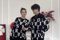 Tiến Phát - Quỳnh Lương diện loạt đồ đôi, nhìn nhau cực ngọt