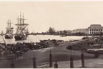 Ảnh lịch sử cực quý về bến Nhà Rồng ở Sài Gòn 