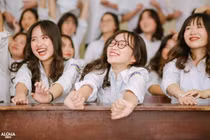 Chân dung nữ sinh tài sắc của Học viện Ngoại giao